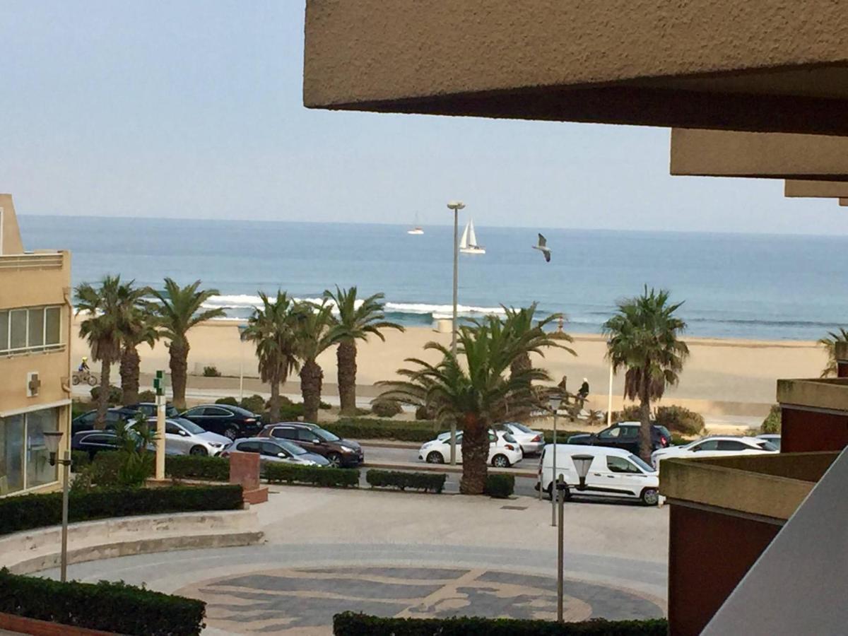 Studio Cozy En Bord De Plage Avec Vue Mer Et Wifi Canet-en-Roussillon Exterior foto